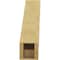 Ekena Millwork 5-inch W x 18-inch D x 18-inch H Copenhagen Rough Cedar Woodgrain TimberThane Knee Brace, Primed BRCUR05X18X18CHGRCPR - alternate 5